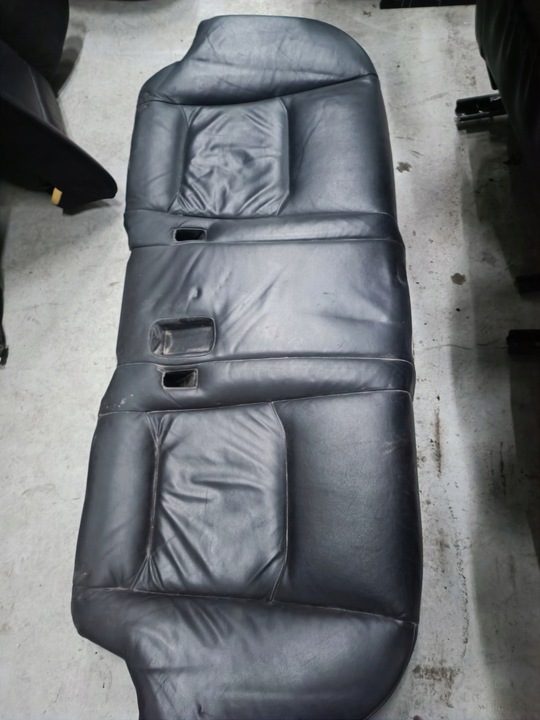 фото №5, Bmw e65 сидіння сидіння диван сидіння оббивка шкіра чорні