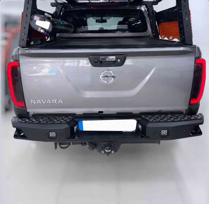 фото №11, Бампер задний 4x4 стальной offroad nissan navara