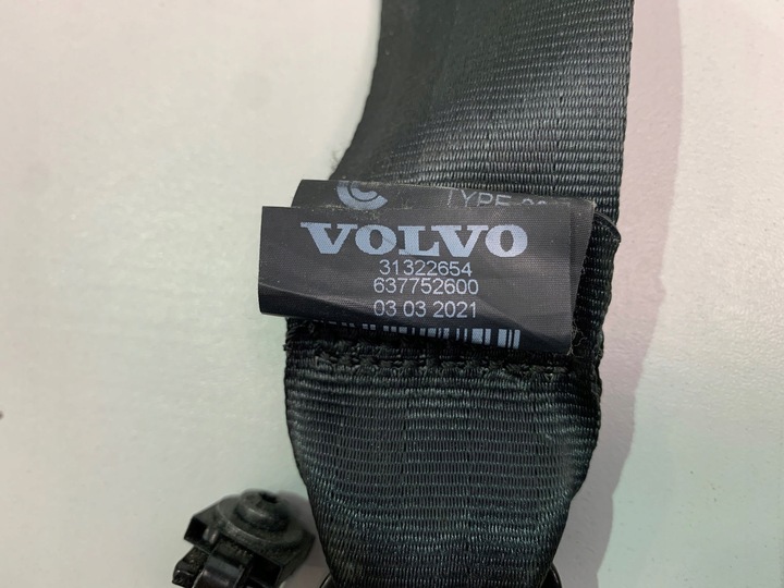 фото №6, Volvo xc90 pas безпеки правий перед оригінал 31322654