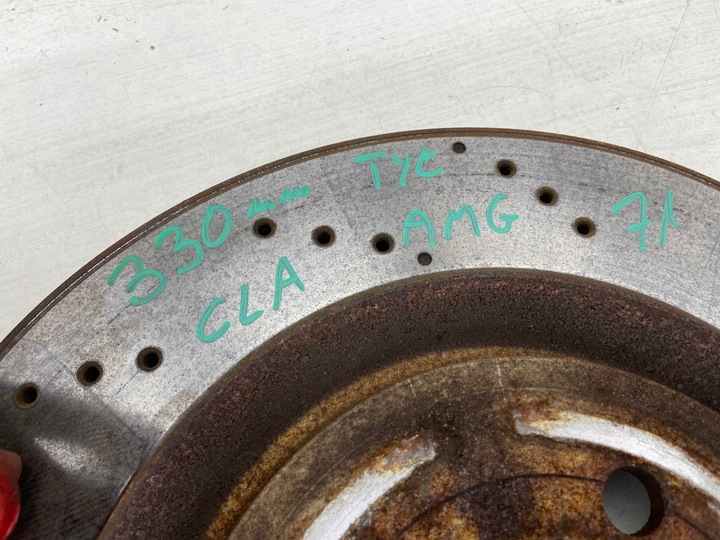 фото №8, Mercedes cla w118 45s amg a-klasa w177 a45 зажимы диски 360mm 330mm