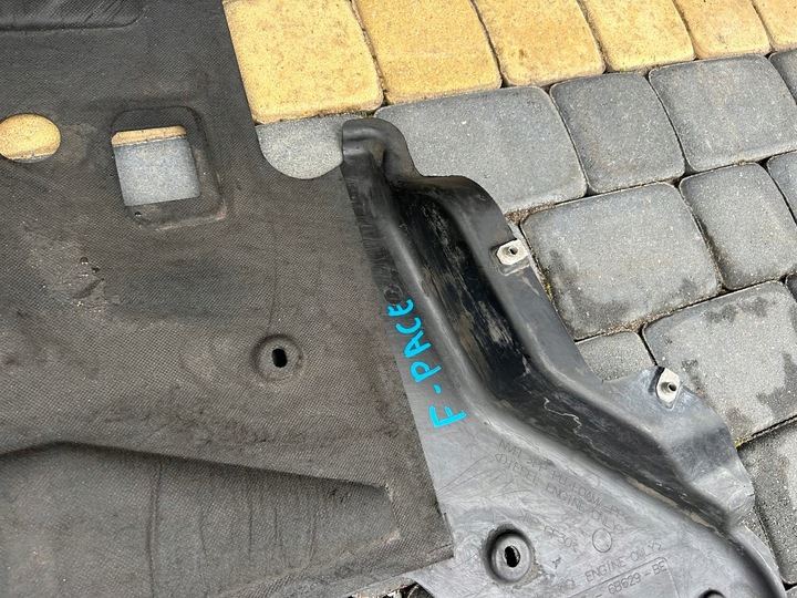 фото №8, Jaguar f-pace плита захист шасі pod двигун hk83-6b629-db