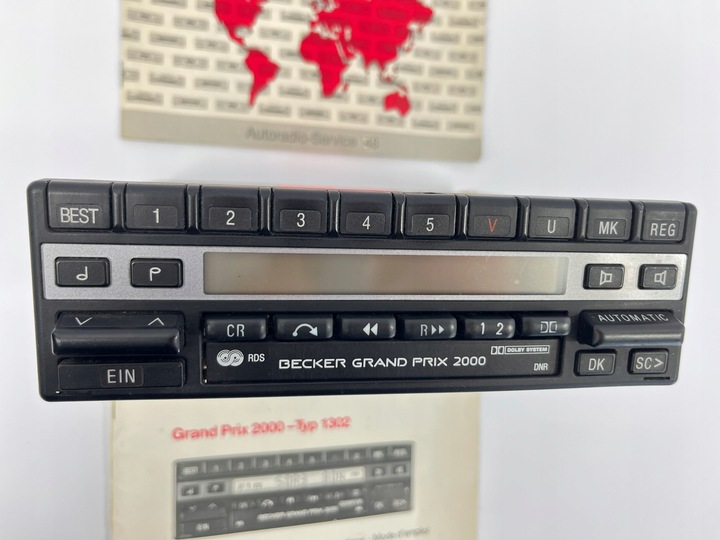 фото №3, Радіо becker grand prix 2000 be1302 mercedes w124 w140 r129 w201 0028208086