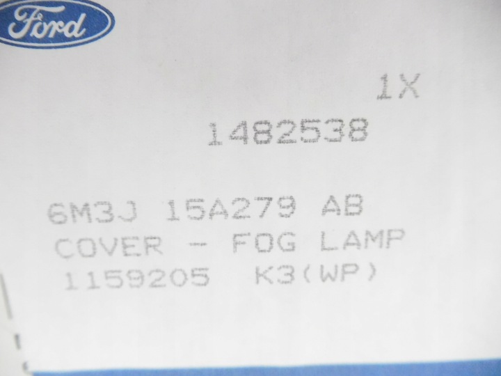 фото №7, Защита лампы противотуманной левые перед ford ranger 2006-2011 oem номер 1482538