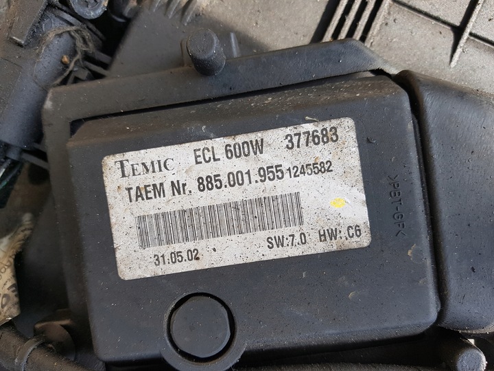 фото №8, Mercedes c клас w203 рестайлінг 04-06r 2.7 cdi pas переднє радіатор вентилятор