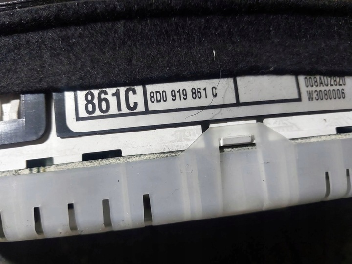 фото №14, Спидометр / спидометр audi a4 b5 8d 1.6 8d0919861c