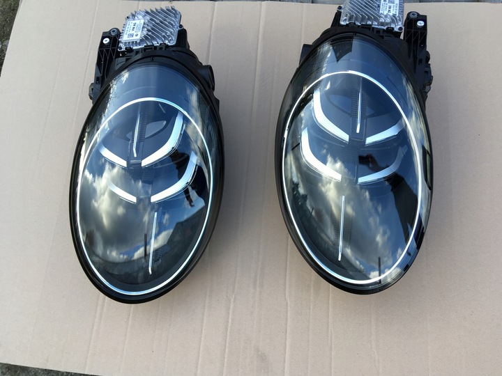 фото №12, Porsche 911 carrera 992 рестайлинг лампа бампер крыло балка капот hd matrix