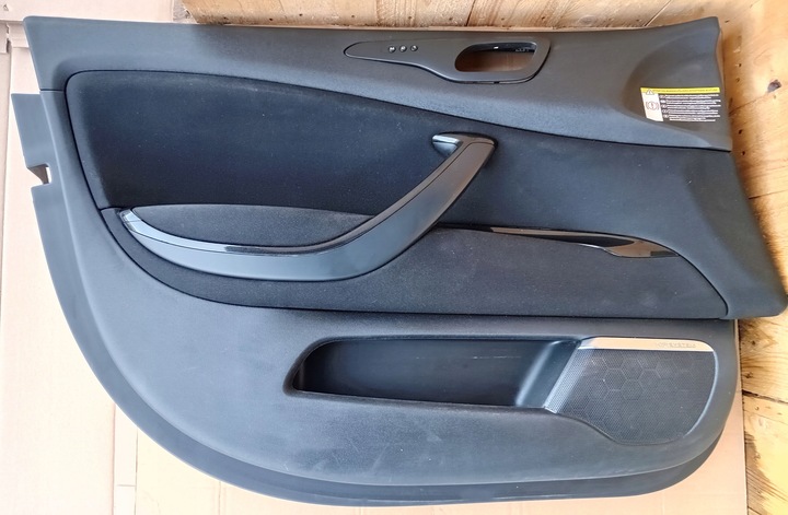 фото №10, Боковина оббивка двері лівий перед чорний матеріал hifi citroen c5 iii x7 eu