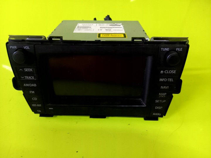 фото №1, Радио навигация 86120-47400 toyota prius iii 11r