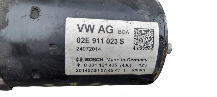 фото №5, Стартер volkswagen golf vii 2.0 tsi 02e911023s