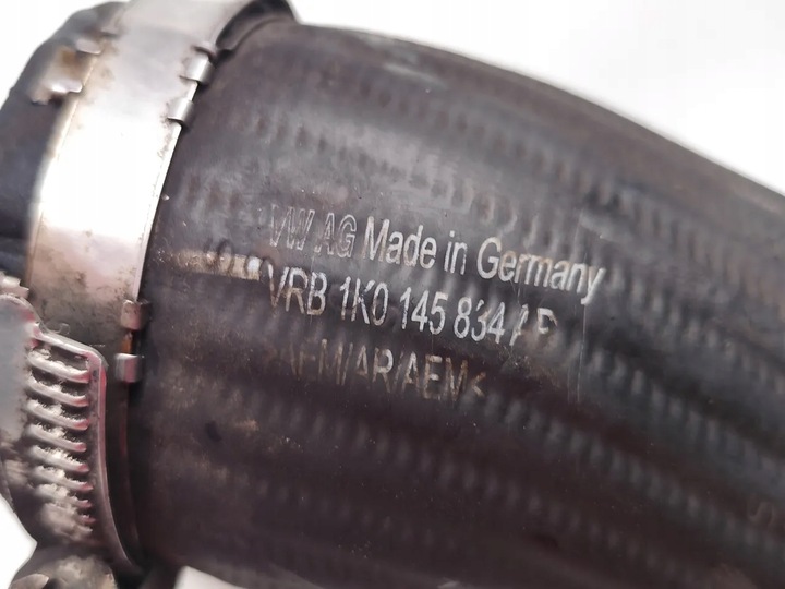 фото №7, Vw passat шланг / труба інтеркулер 2.0 tdi дизель 103kw 140 hp 1k0145834ap