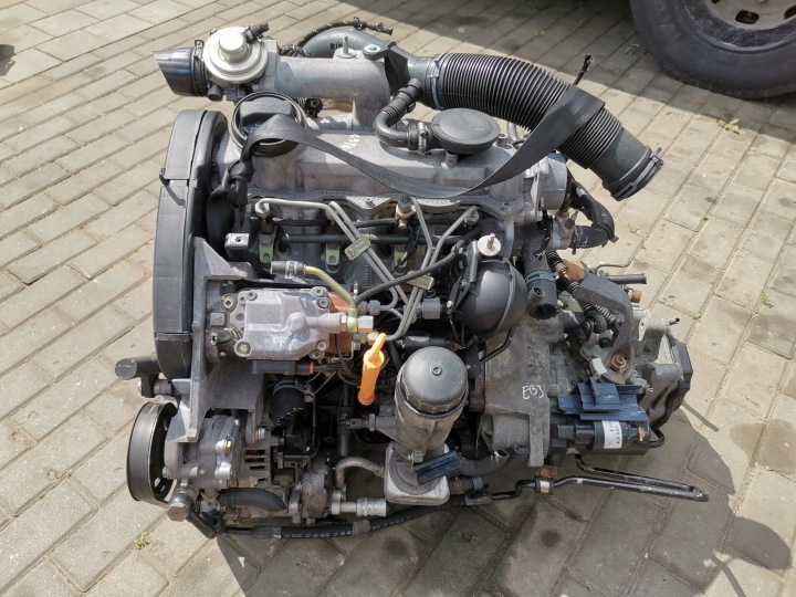 фото №14, Двигун комплектний vw passat b5 audi a4 1.9 tdi