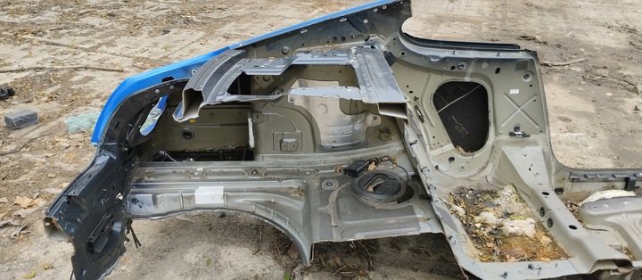 фото №5, Четверть левая задняя левый зад порог bok крыло bentley continental gt 04r-