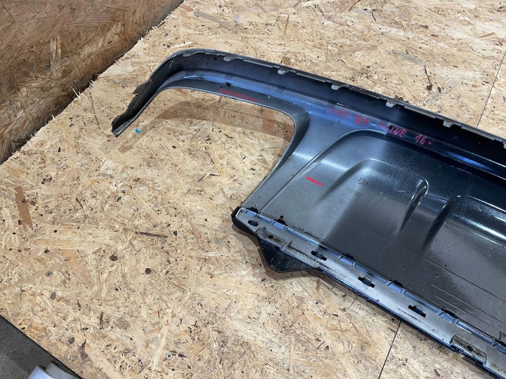 фото №8, Audi q7 ii 2 4m 15-19 дифузор планка накладка бампер зад задній