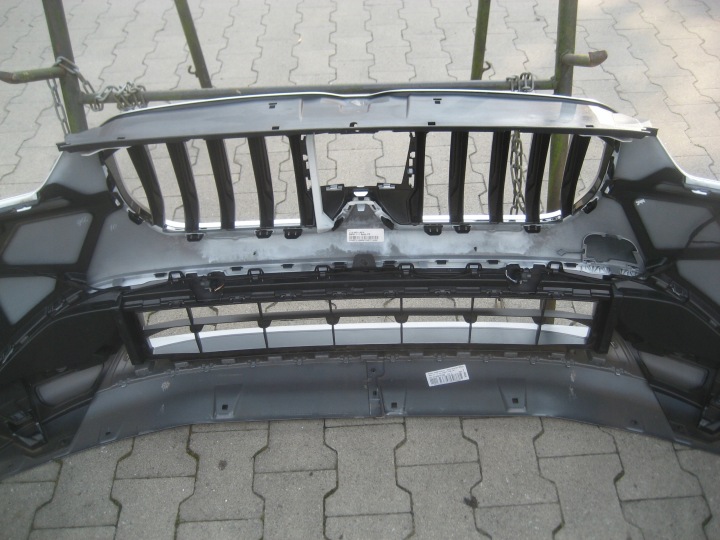 фото №15, Bmw x1 u11 x line 22-25r бампер передний решётка 6xpdc альпийский белый iii