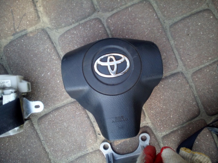 фото №5, Toyota rav4 iii 06-09 панель капот подушки ремни