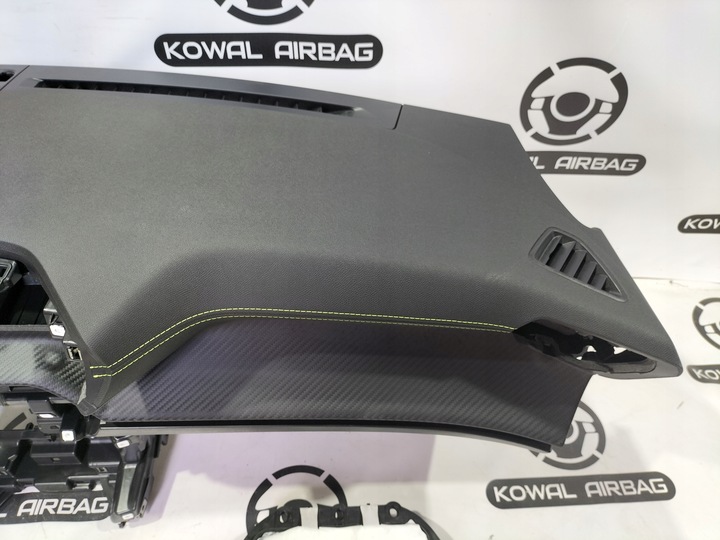 фото №6, Peugeot 208 ii gt 2019 панель консоль подушка безпеки ремені оригінал заводський нова