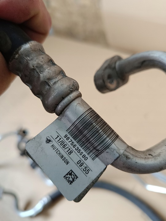 фото №5, Трубки кондиционера 1.6 thp 3008 ii c5 aircorss