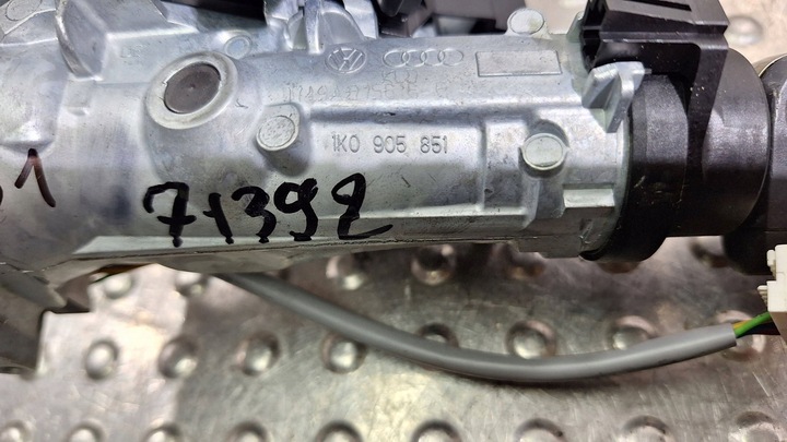 фото №6, Замок запалювання ключ 5q0905865 1k0905851 vw golf vii octavia iii a3 8v leon iii