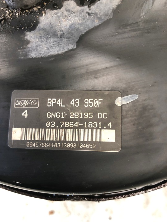 фото №6, Підсилювач гальмівні mazda 3 bk 6n61-2b195-dc bp4l43950f
