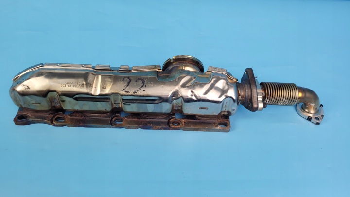 фото №9, Mercedes w206 c200 22r колектор випускний a6541405003