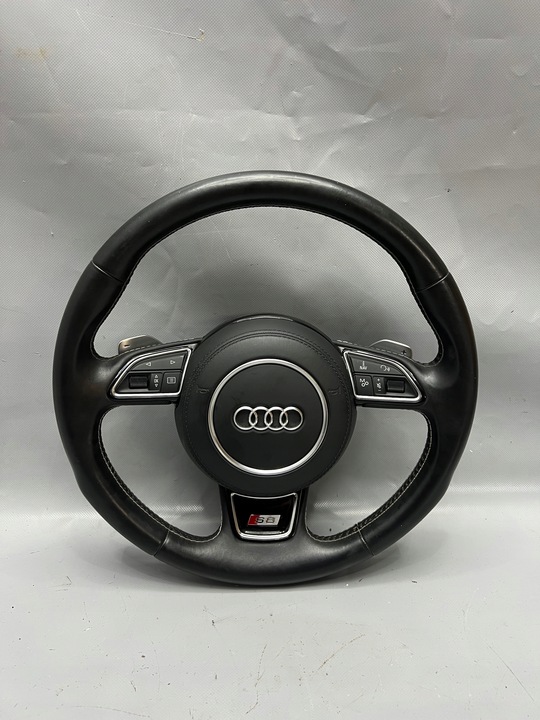 фото №1, Кермо мультифункція пелюстки audi s8 a8 d4 ідеальна!