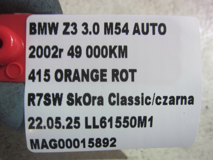 фото №14, Bmw z3 e36 3.0i m54 трубка  гальмівний шланг 34326754544 34326754546