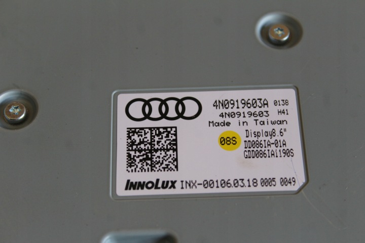 фото №6, Дисплей нижній jak новий audi a8 l 4n d5