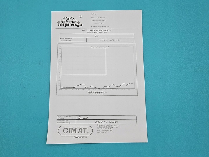 фото №8, Турбонагнетатель восстановленная renault scenic i 77001051020 1.9 dci 102km