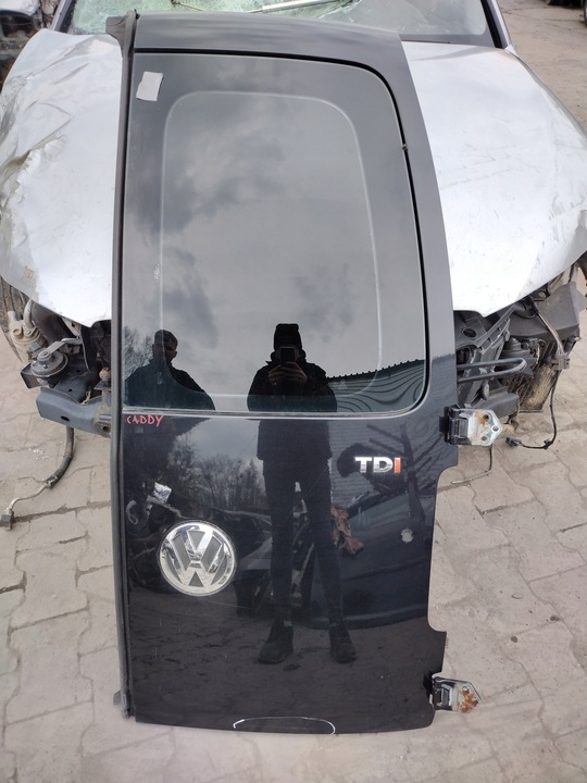 фото №1, Дверь правый зад крыло vw caddy iii