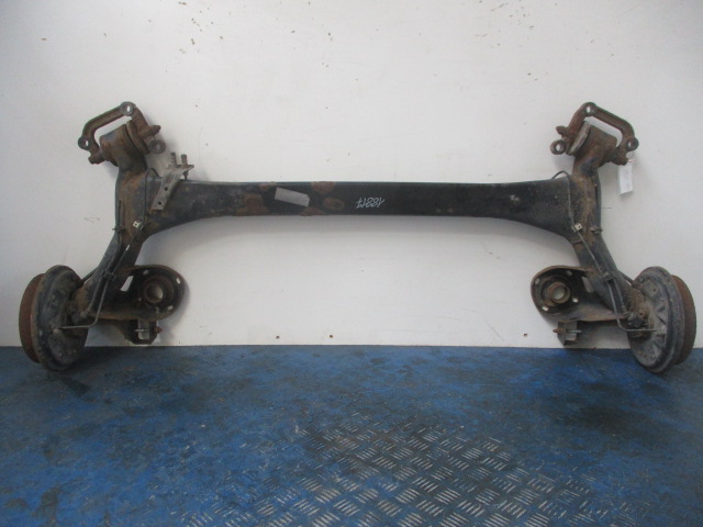 фото №4, Audi a2 8z задняя балка ось зад барабаны abs