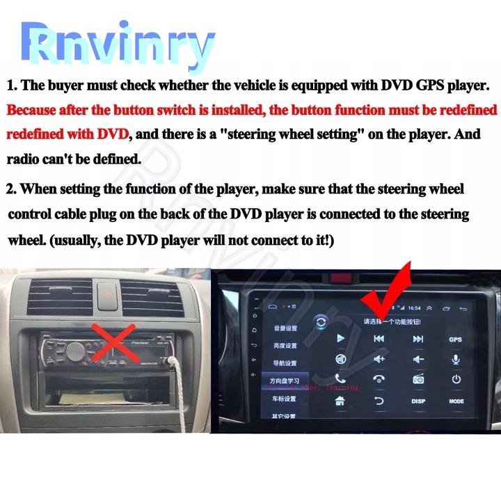 фото №5, Перемикач круїз-контролю з кнопка rnvinry для  mitsubishi pajero sport 15-22