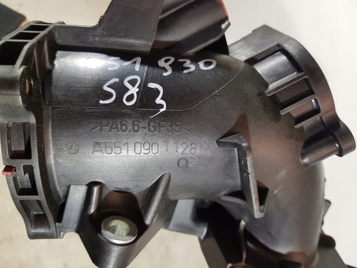 фото №16, Шланг труба воздуха a6510901128 mercedes gla cla a класс 2.2 cdi 651930