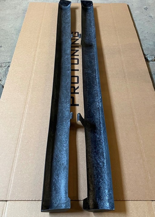 фото №7, Планки порогові з волокна скляного w стиль r do vw golf vi mk6