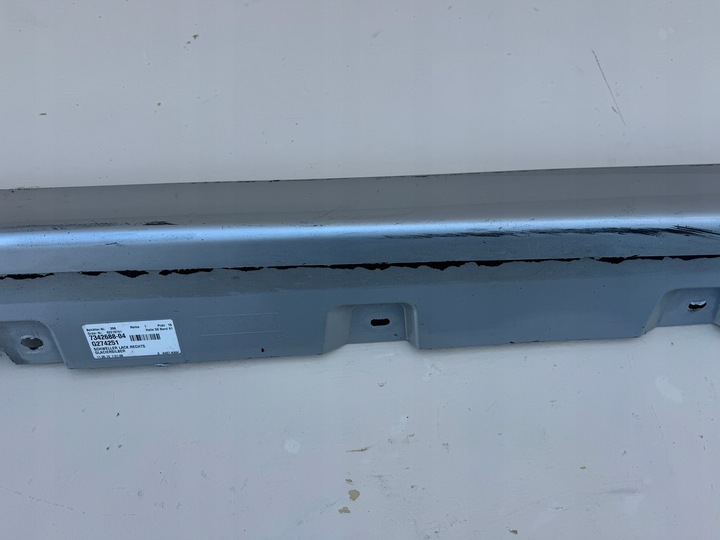 фото №9, Bmw 5 v f10 f11 10-17r планка накладка пороговая порог правые 7342688-04