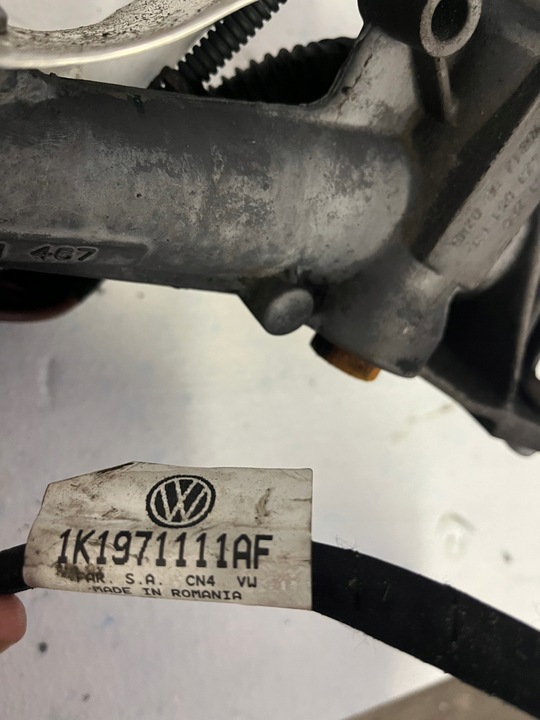 фото №11, Трансмиссия рулевая w seat skoda audi 1k1423051fd 1k0909144r комплектная