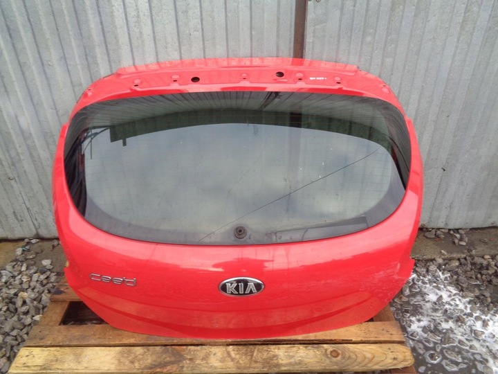 фото №1, Кришка зад задня багажника з скло kia proceed pro ceed 2 ii 3d 2012-