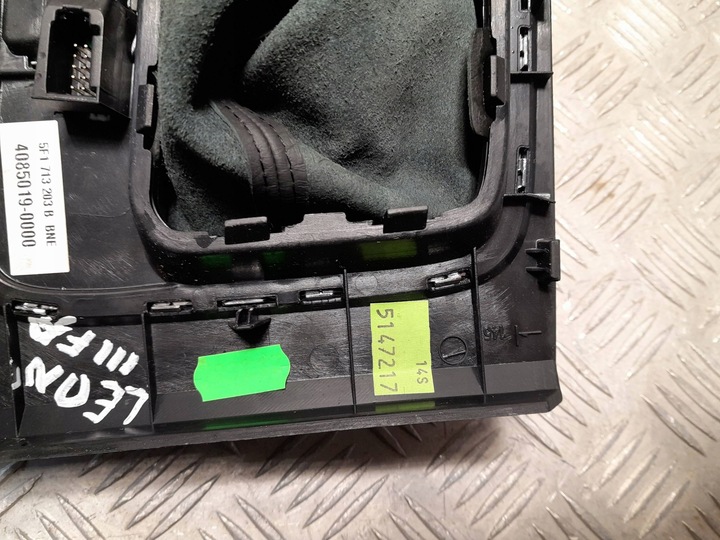 фото №13, Seat leon iii рамка mieszka зміни коробки передач dekor тунелю 5f1713203b