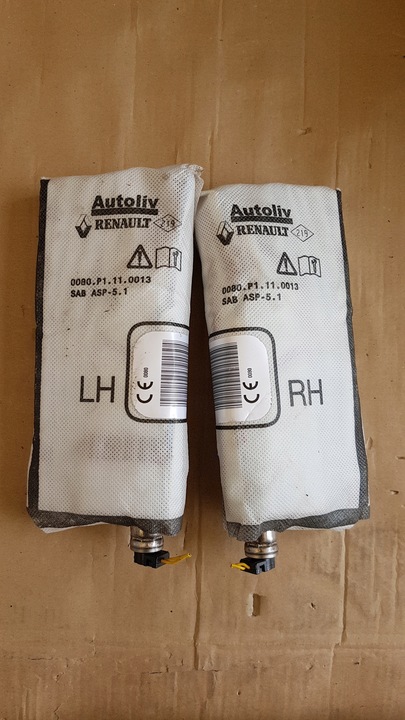 фото №1, Renault kadjar подушка сиденья подушка безопасности левая