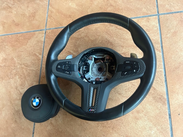 фото №6, Bmw g01 g02 g30 g31 g11 g12 f40 g05 кермо m набір шкіра карбон / 1