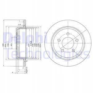 фото №2, Delphi bg3073 диск ham. jeep grand cherokee