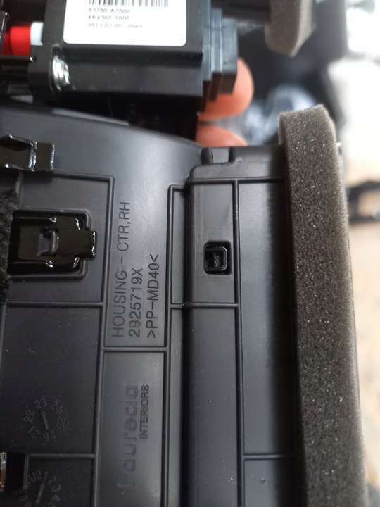 фото №6, Kia niro ii решітка повітропровід середня консолі 97410-at000