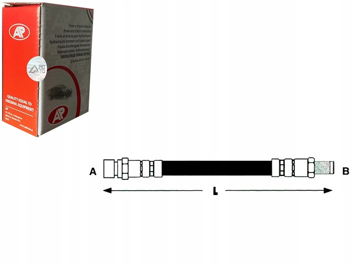 фото №1, Ap шланг тормозной 4426508 8969206 hos3063 83615