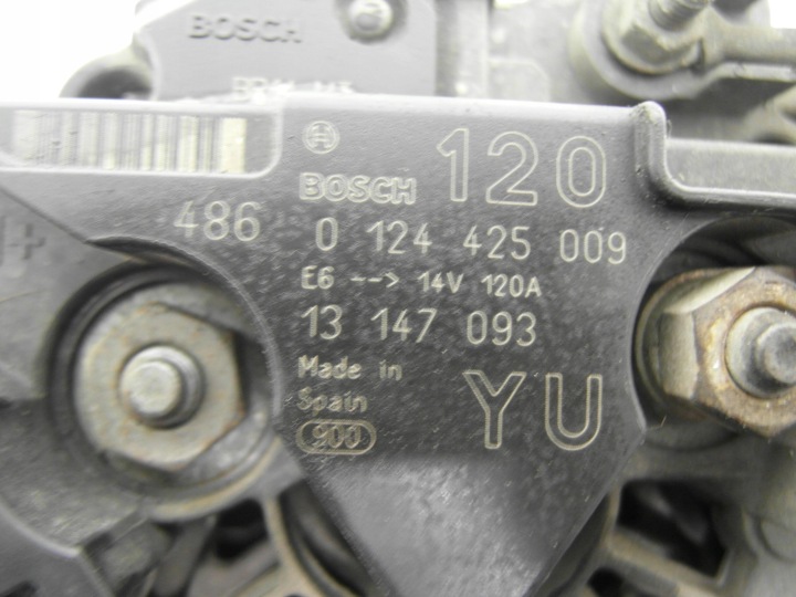 фото №7, Генератор opel astra ii g 1.4 0124425009 13147093
