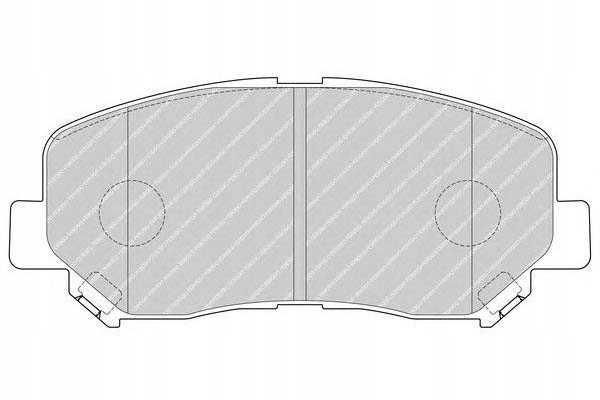 фото №1, Ferodo гальмівні колодки гальмівні mazda cx-5 2.0/2.2d/2.5 11