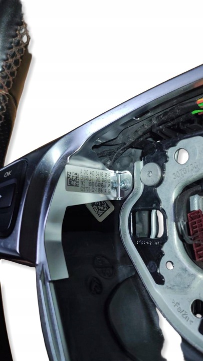 фото №8, Mercedes w176 w117 amg руль мультифункция лепестки a0004603403 кожа