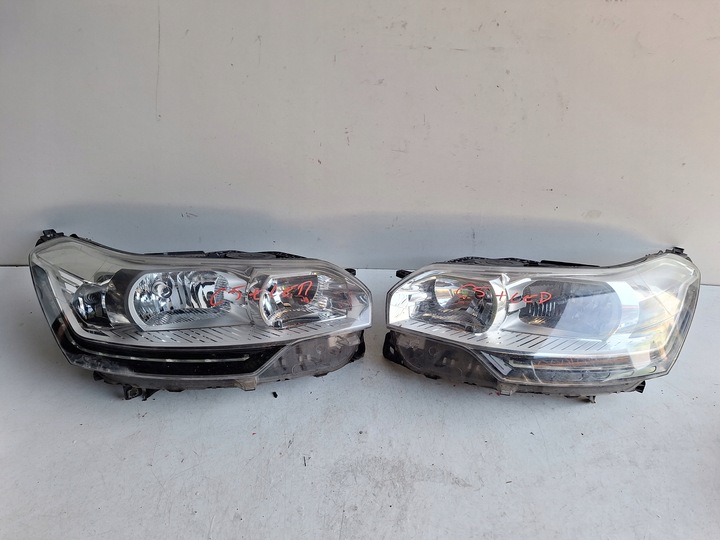 фото №1, Citroen c5 iii x7 рестайлинг 11-17 лампа правая + led uk