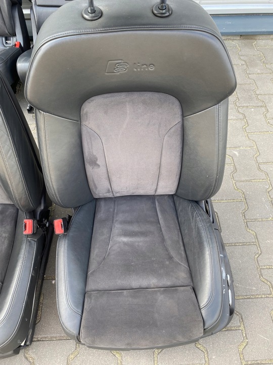 фото №11, Сиденье l / p диван q7 q-7 s-line алькантара кожа