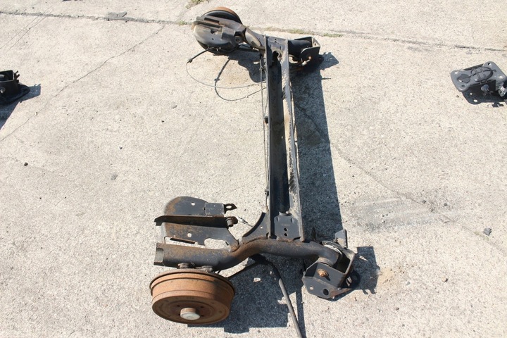 фото №10, Балка подвешивание зад ось renault kangoo ii барабаны