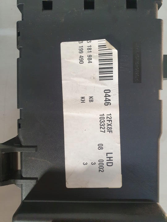 фото №4, Блок керування набір стартовий opel signum 2.0 cdti 0281011915 55193967