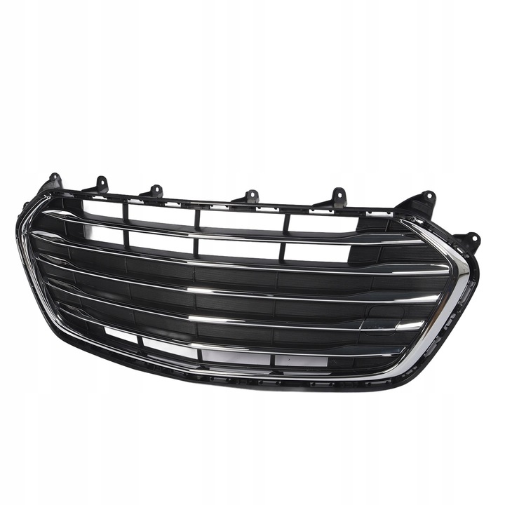 фото №9, Нижняя средняя решётка передней бампера 42537706 хромированная нижняя z0